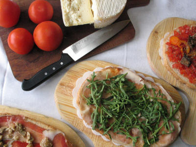 Una selezione delle nostre bruschette